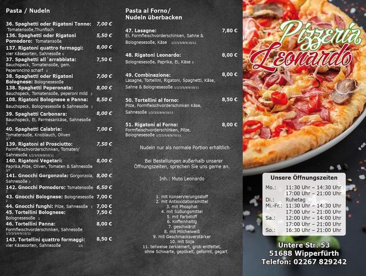 Imbiss-Pizzeria Leonardo
